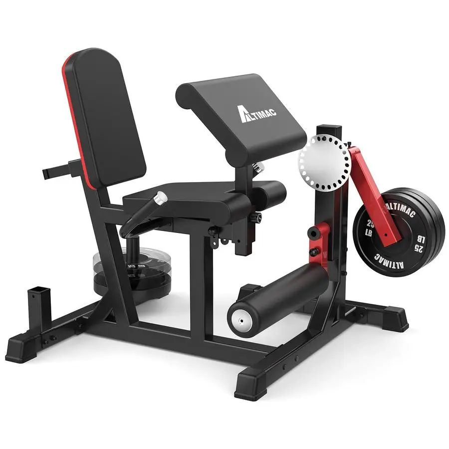 

Тренажер для разгибания и сгибания ног с скамьей-тренажером, 3-в-1, с регулировкой нагрузки, для домашнего спортзала, простой в обслуживании, настраиваемый