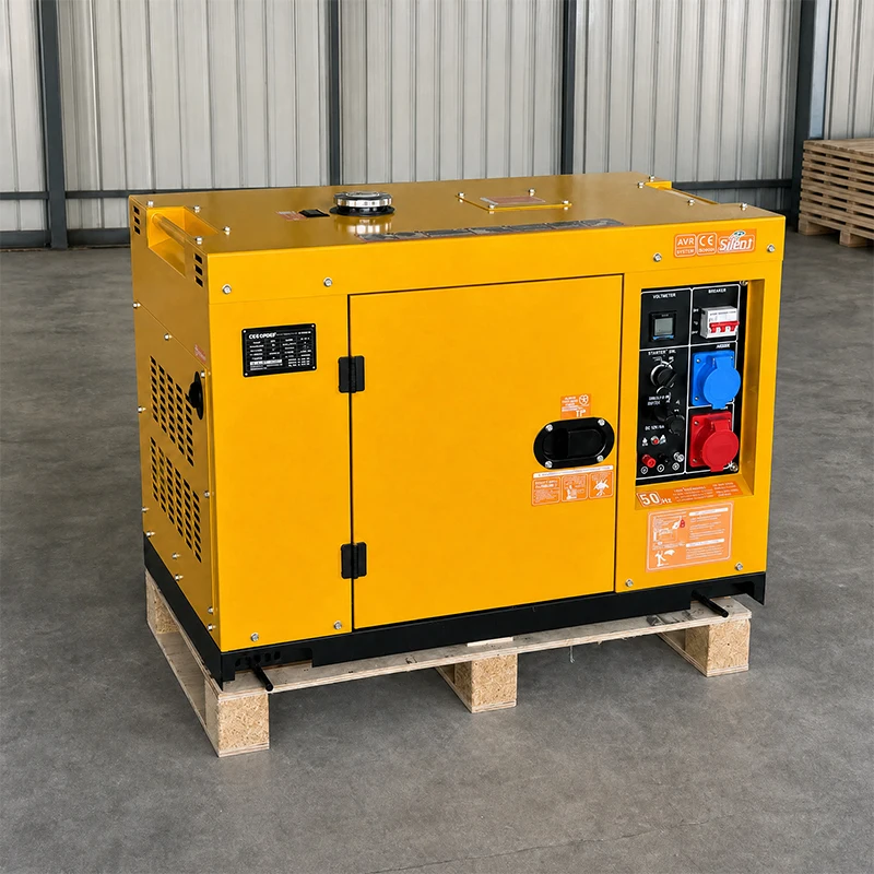 Generator Manufacturers 8kw Cheap Price Soundproof Enclosed Type Diesel Generator Set