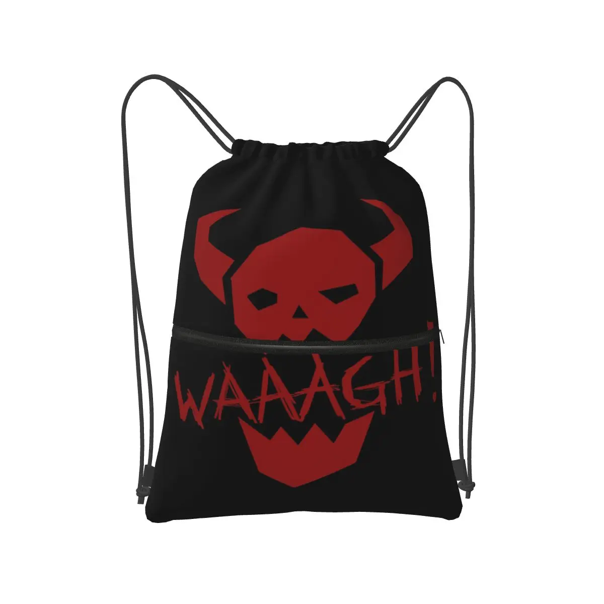 

Ork WAAAGH Backpacks Fashion Drawstring Bags Shoes Bag Book Bags for Travel Students