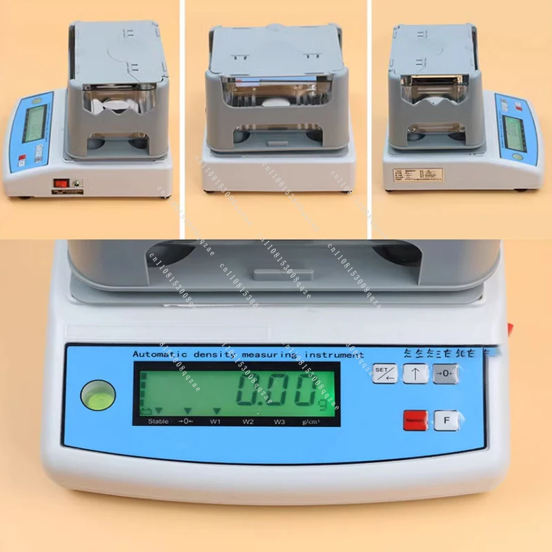 300g/0.01g Automatic Soild Material Density Meter Rubber Plastic Ceramic PVC Sponge Rock Densitometer Electronic Densitmeter
