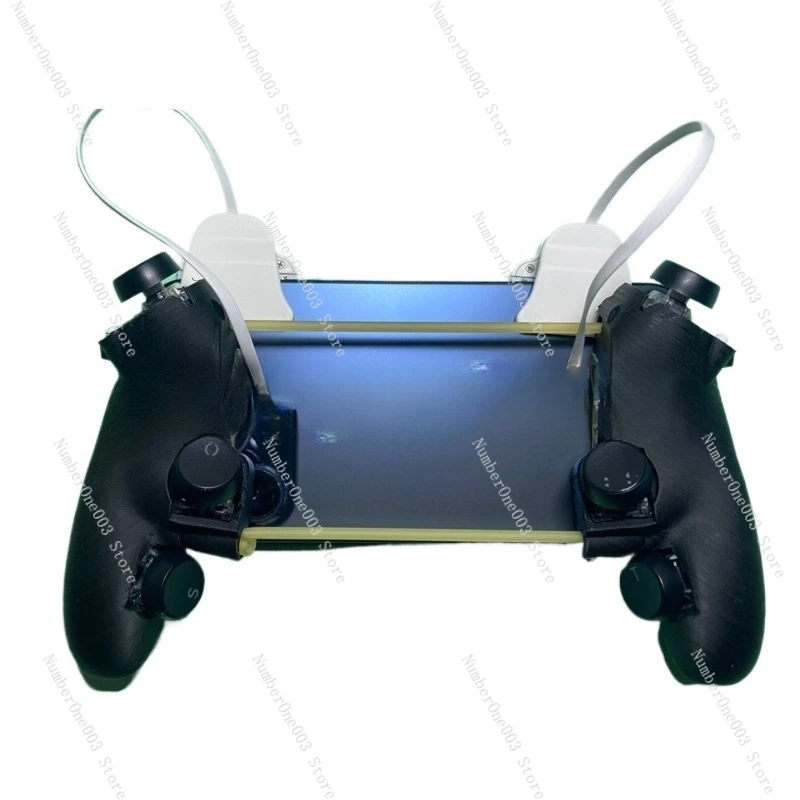 

Мобильный телефон: Специальный контроллер с 6 кнопками и 8 сенсорными зонами для игр типа «Курица-ведьма» — вспомогательная физическая кнопка-триггер для точной стрельбы