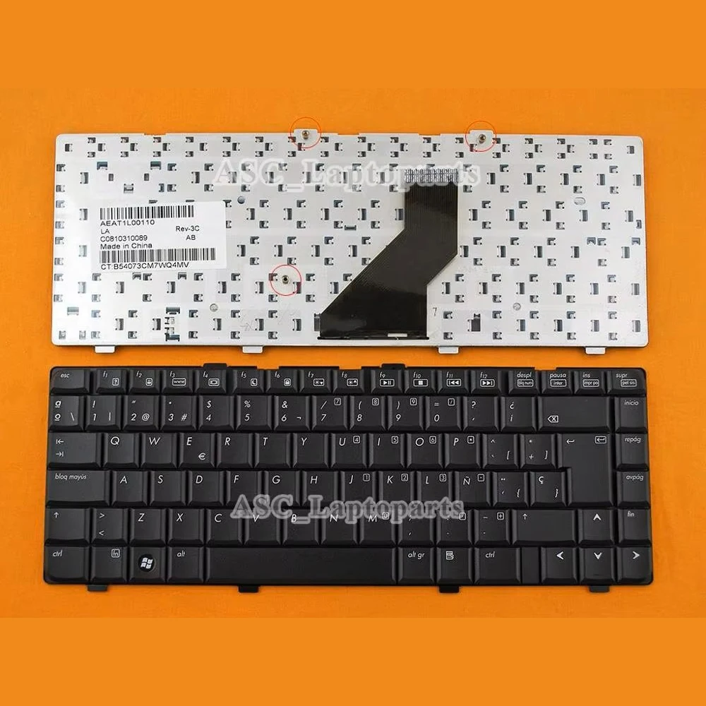 

Новая клавиатура SP с испанской раскладкой Teclado для ноутбука HP Pavilion DV6000 DV6100 DV6200 DV6500 DV6700, Черная