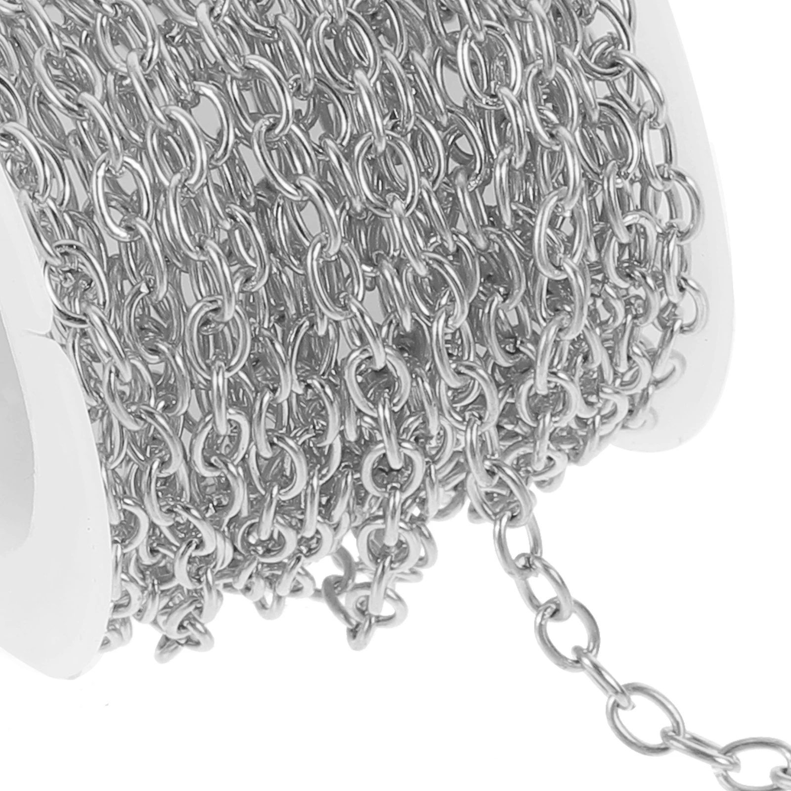 1 Set Collana Bracciale Creazione di catene Kit di gioielli fai da te in metallo Forniture per artigianato Catene estensibili Fibbie per aragosta per la riparazione di gioielli