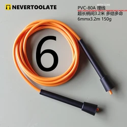 6mm diameter 130 gram PVC 80A 15~25℃ jump rope excercise fitness RA handle cheap no logo loose weight 2.8 meter skip skipping