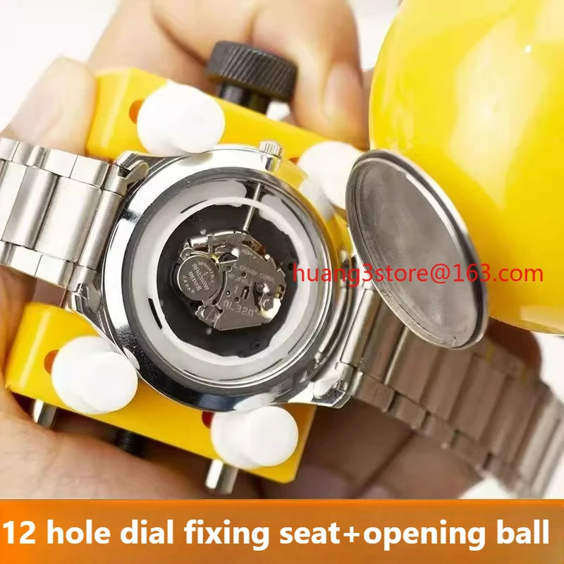 أداة إصلاح الساعة، كرة مطاطية لا تترك علامات، فتاحة ساعة ثابتة لا تضر فتاحة الغطاء الخلفي للساعة