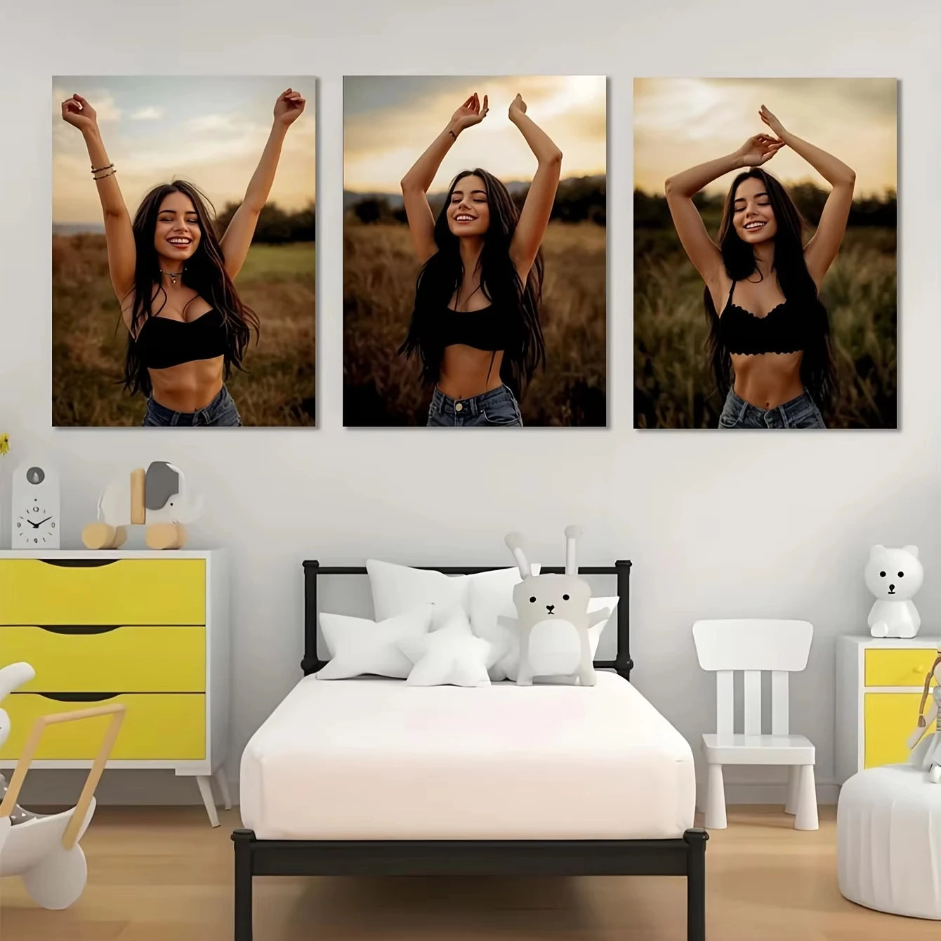 3pcs Frameless Custom Photo Ca - Sustainable Living Products ulasan dan harga
