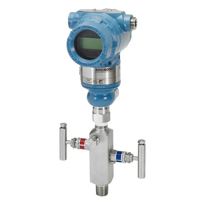 

High Precision 3051TG Pressure Transmitter With HART Industrial Pressure Gauge
