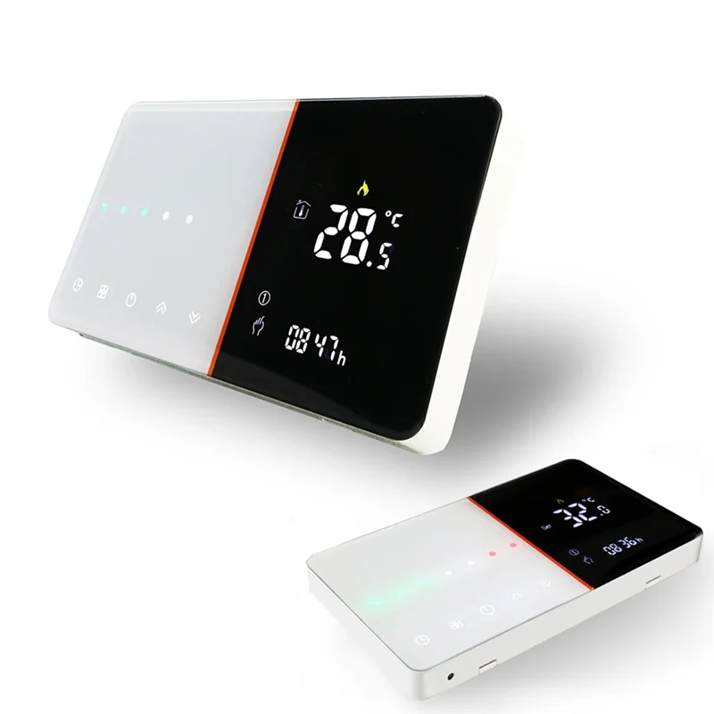 A13E-스마트 Wifi 온도 조절기(물/바닥 난방용 전기/가스 보일러)는 Alexa Google 홈용으로 작동합니다.