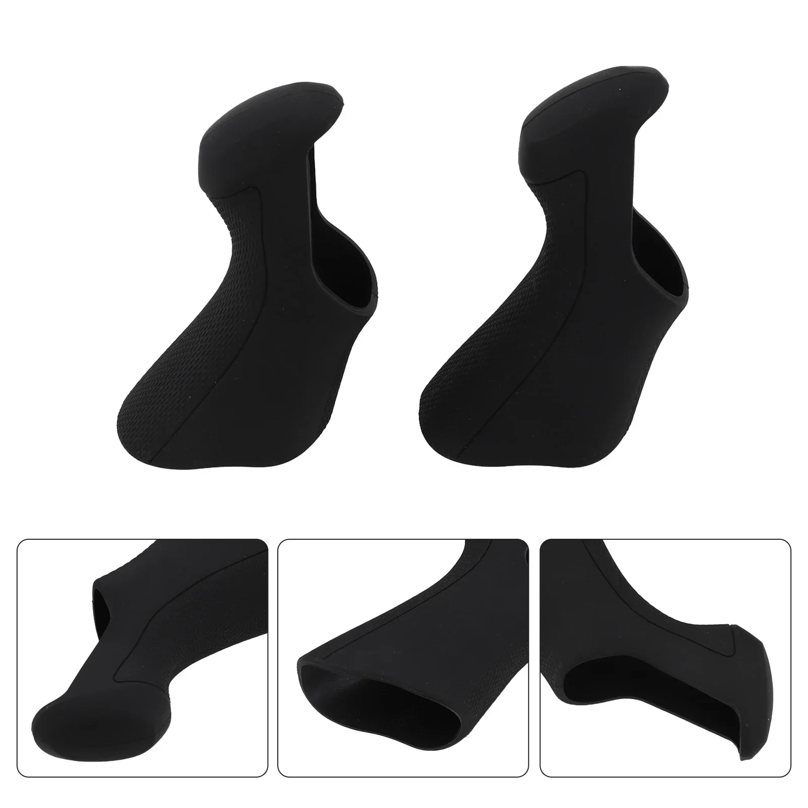 Bike Parts Gear Shift Covers Parts Road Bike Rubber Y00S98060 1 Pair Accessories Black Covers Fittings For Di2 ST-6870