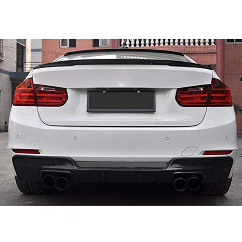 Universal Car Spoiler Soft sport spoiler Car Rear Roof Trunk Spoiler Rear Wing Lip Trim Sticker 1.18-1.5M