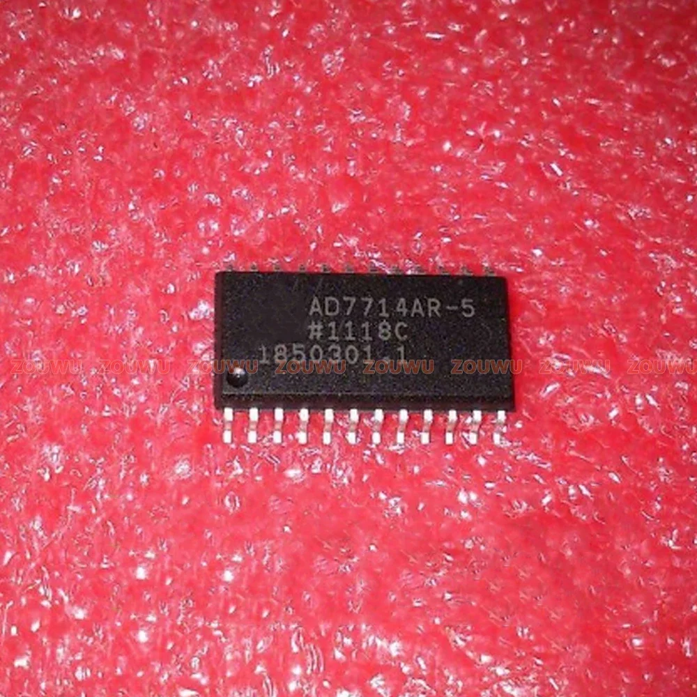 2PCS~10PCS/LOT AD7714AR-5  AD7714AR AD7714A AD7714 SOP24 100% original authentic