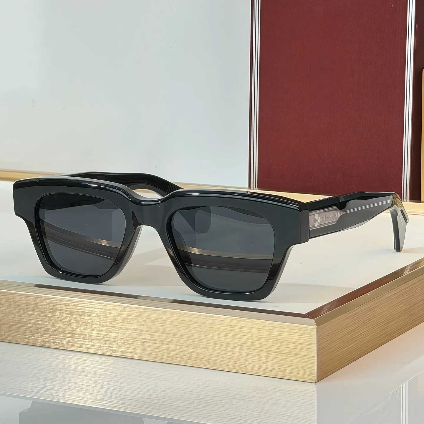 

JM FELLINI SIZE 52-20 Top Quality Sunglasses for Men and Women Classic Luxury Titanium Designer Sunglasses Frames