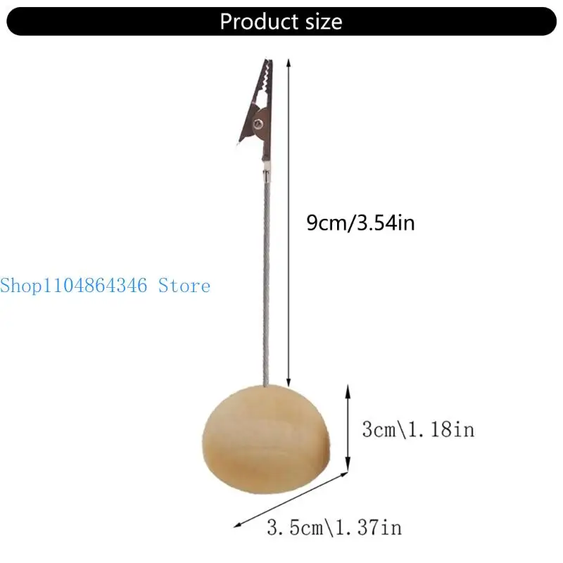 5ASD 10 PCS Photo Stand Stand Place Mostuders Memo Memo Memo Molevers Molevers For Mosts for Party Restaurants #6