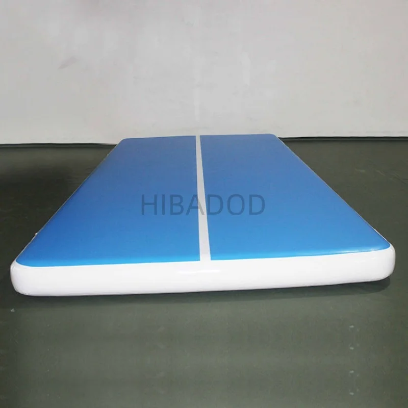 HIBADOU インフレータブル体操エアトラック 3x3x0.2m エアフロア タンブリングエアトラック 子供大人用 電子ポンプ1個無料