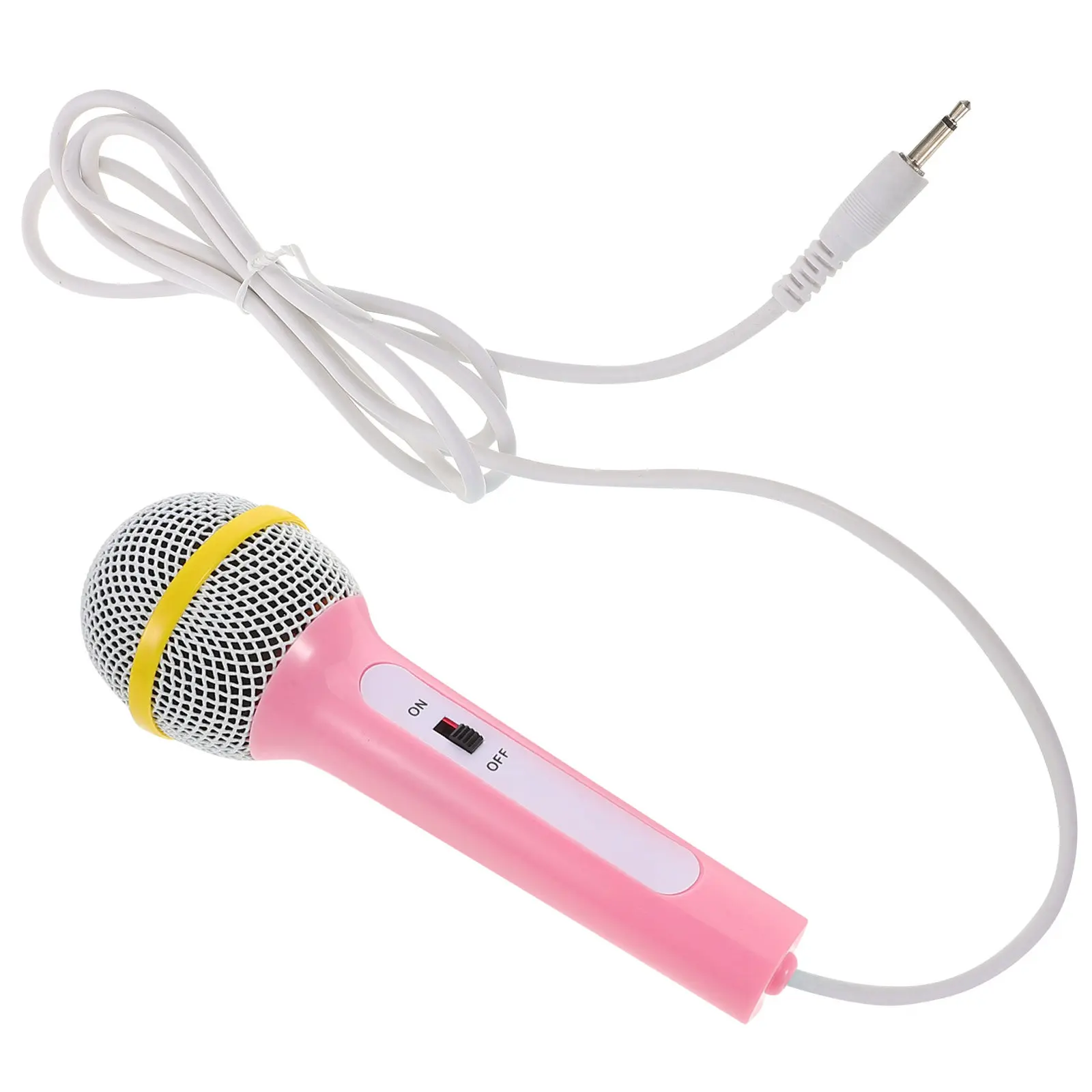 Lightweight Kids Microphone Compatible with Early Education Machines Portable Amplifying Microphone for Children Singing Pretend