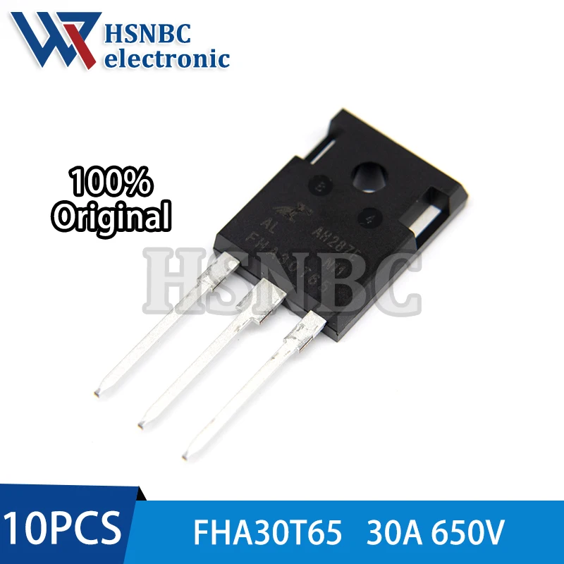 

10PCS FHA30T65 30T65 FHA30T65AL TO-247 30A 650V IGBT Power Transistor 100% New Original