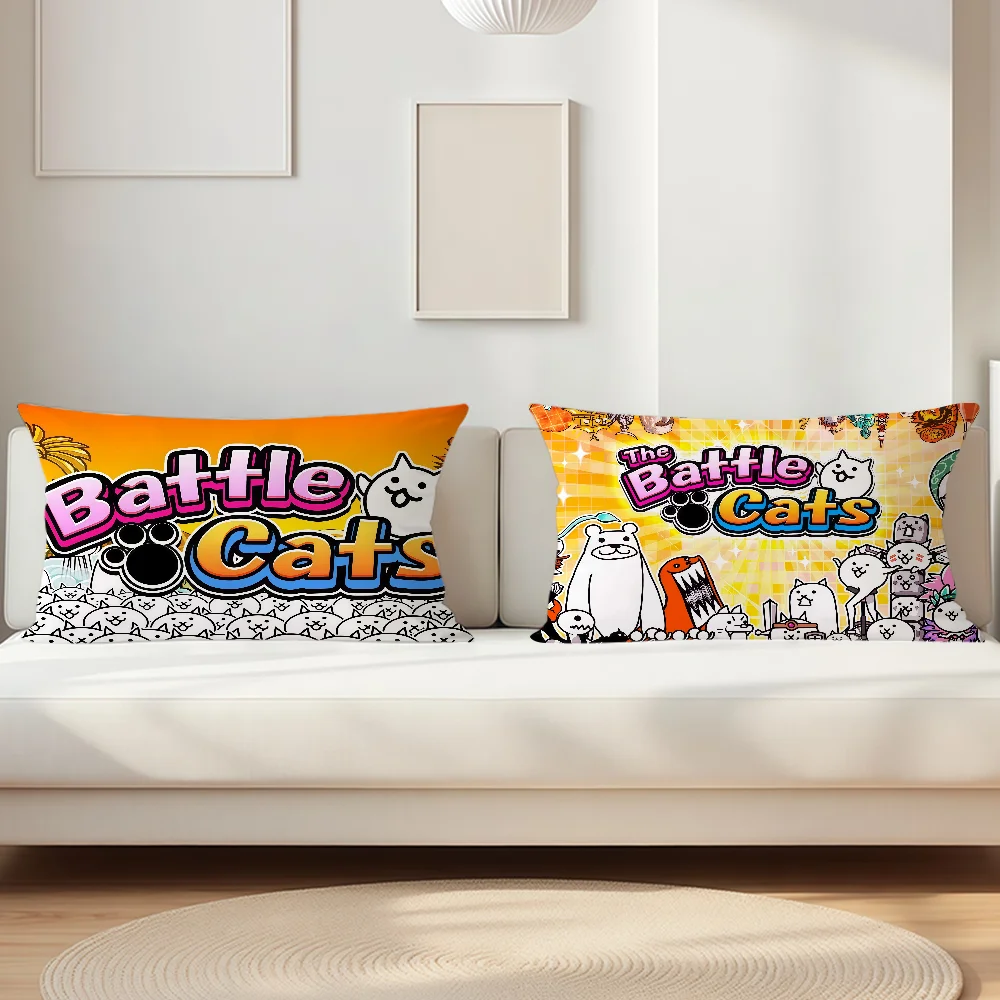 Games B-Battle Cats Pillow Case Suitable For Decorating Homes Bedrooms Children Room Sofas And Other Places