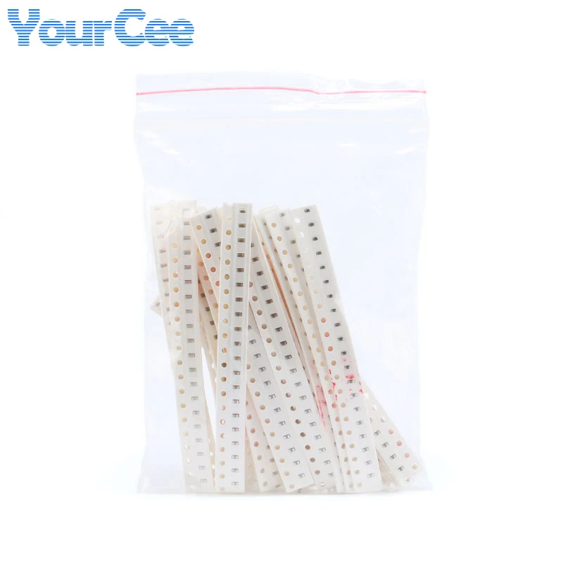 500pcs-1200pcs 0805 0603 0402 SMD 커패시터 1PF -1UF 3.9PF-22UF 1PF-10UF 구성 요소 패키지 커패시터 모듬 키트 샘플 DIY