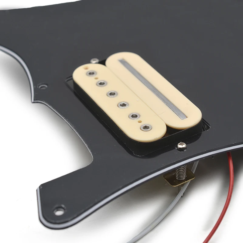 HH-Coil Splitting Electric Guitar Pickguard Two Blade/Hexagonal Screw Style Output-7.5K/15K with Two Humbucker Loaded Prewired S