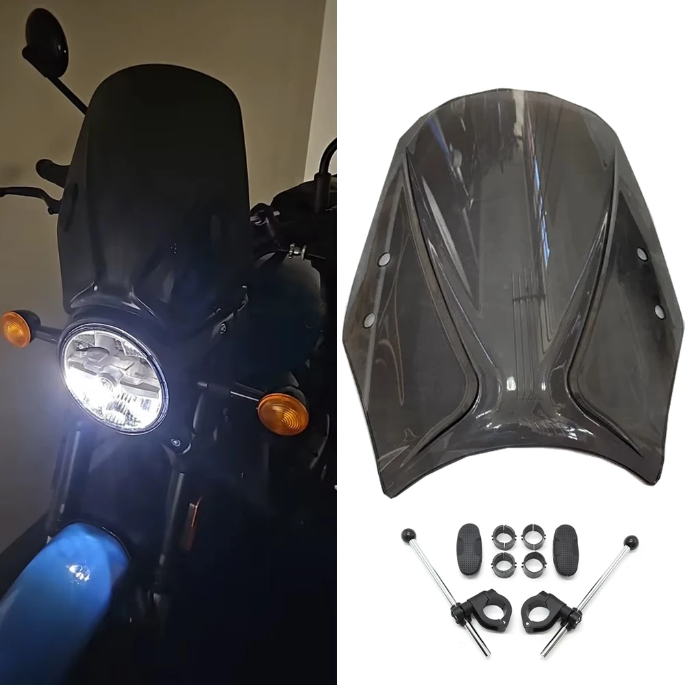 Per Royal Enfield Shotgun 650 Parabrezza Parabrezza Deflettore del Vento Protezione Dello Schermo Anteriore Accessori Moto Visiera Viser Nuovo
