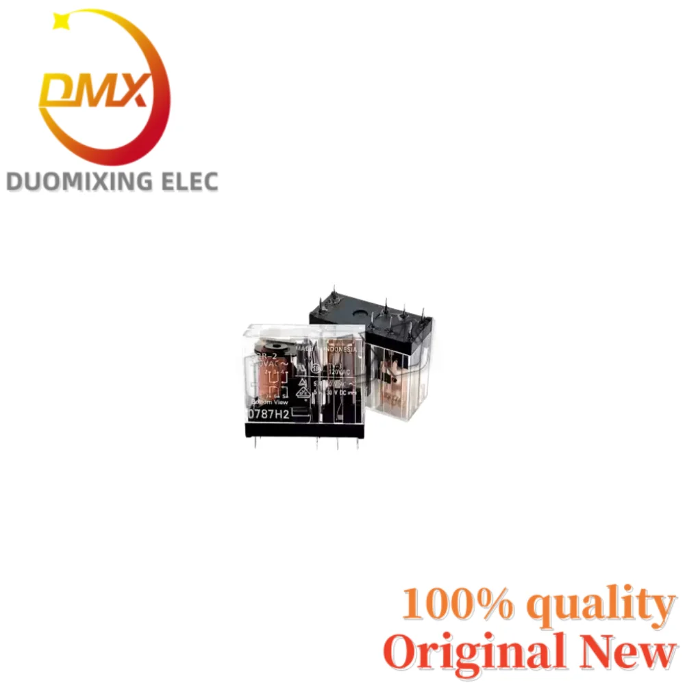 10Piece/LOT 100%Original G2R-1 2 14 24 1A 1-E-5V DC12V 24V 24V 48V 100VDC AC220V AC230V Intermediate relay 5pin/8pin