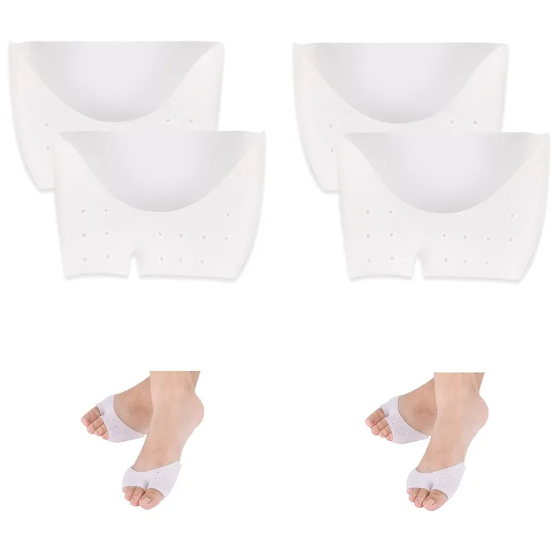 Silicone Pointe High Heel Pad Front Foot Protective Cover Thumb Toe Pain Prevention Toe Set Pad