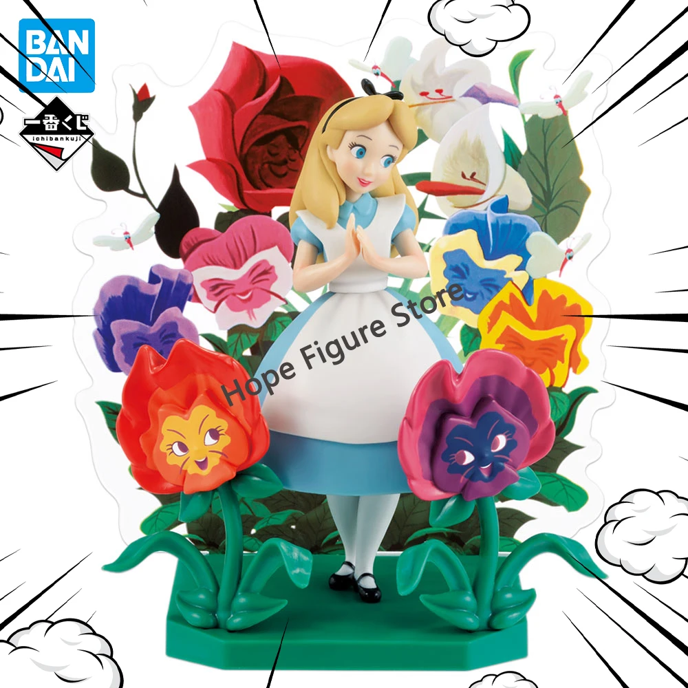 

In Stock Original BANDAI Ichiban Kuji Melody in a Dream Alice Figure Anime Model Disney Figure Genuine Toy