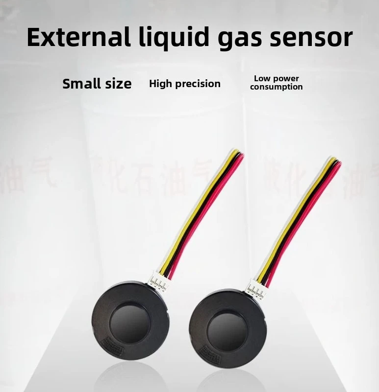 Ultrasonic Liquefied Vapor Level Sensor Internet of Things LGP Gas Bottle Liquid Level Monitoring External Non-contact
