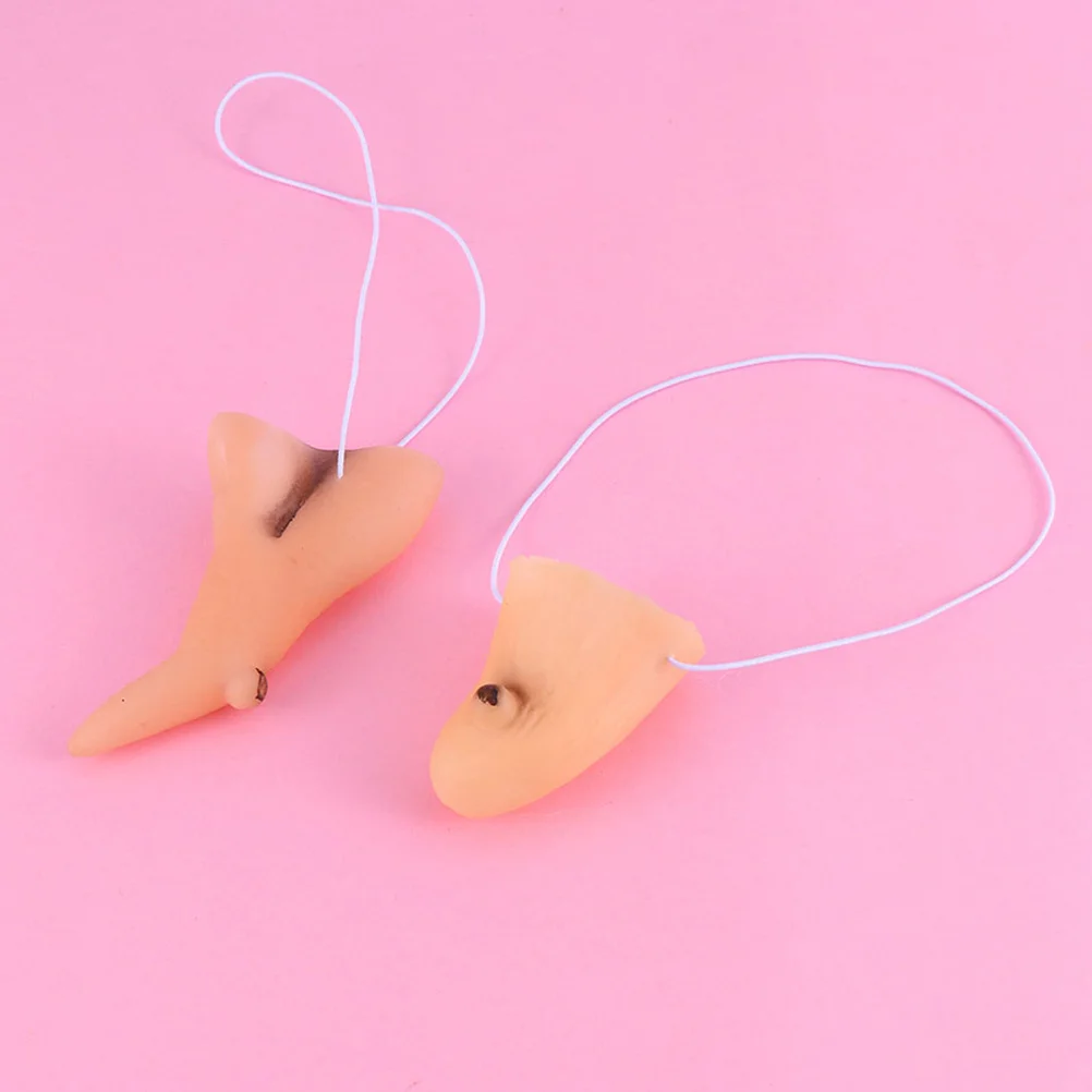 

1 комплект, комплект ведьмы, подбородка и носа, длинный искусственный нос, аксессуары для косплея, прочный виниловый костюм для Хэллоуина, реалистичный реквизит