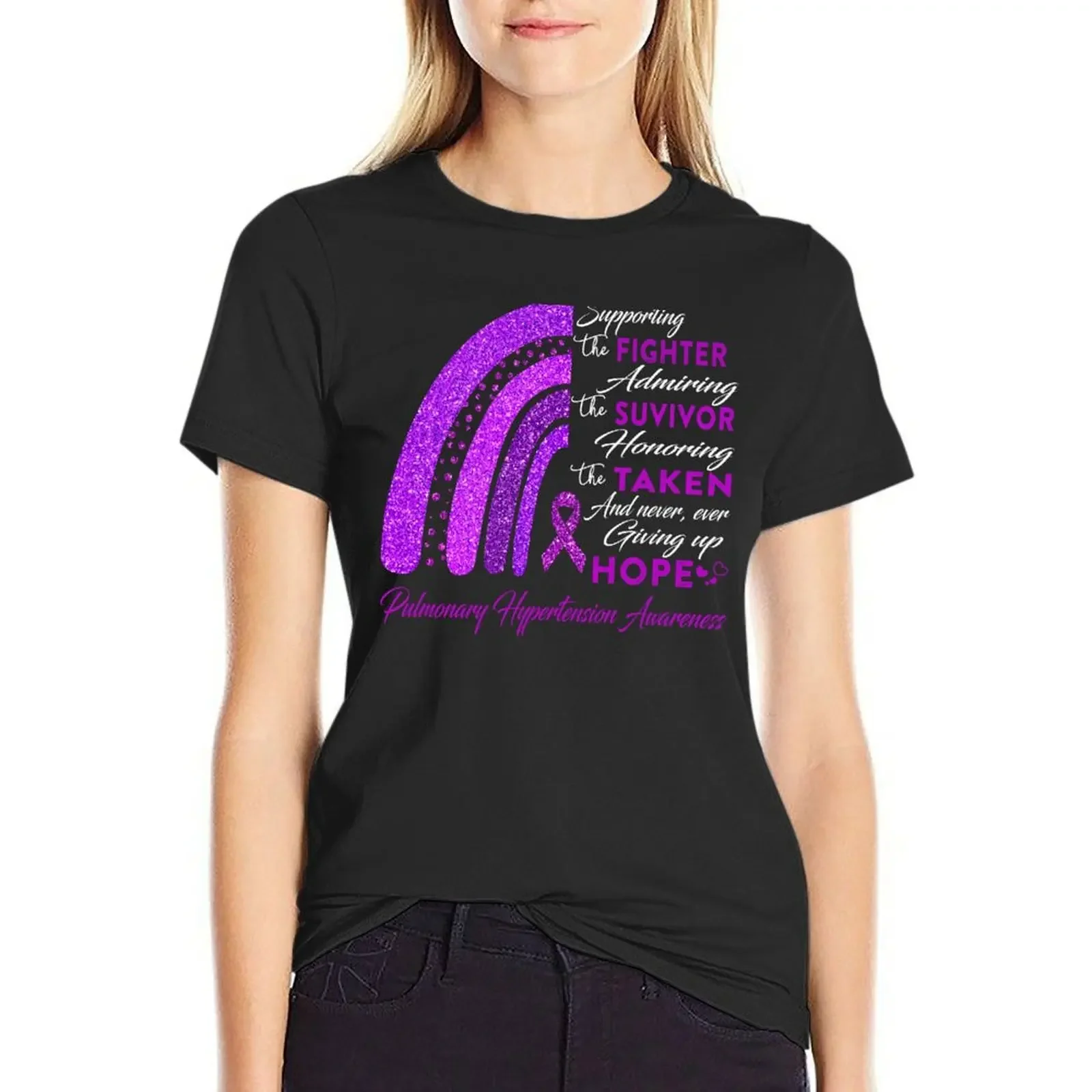 

Pulmonary Hypertension Warrior Supporting Fighter Pulmonary Hypertension Awareness T-shirt