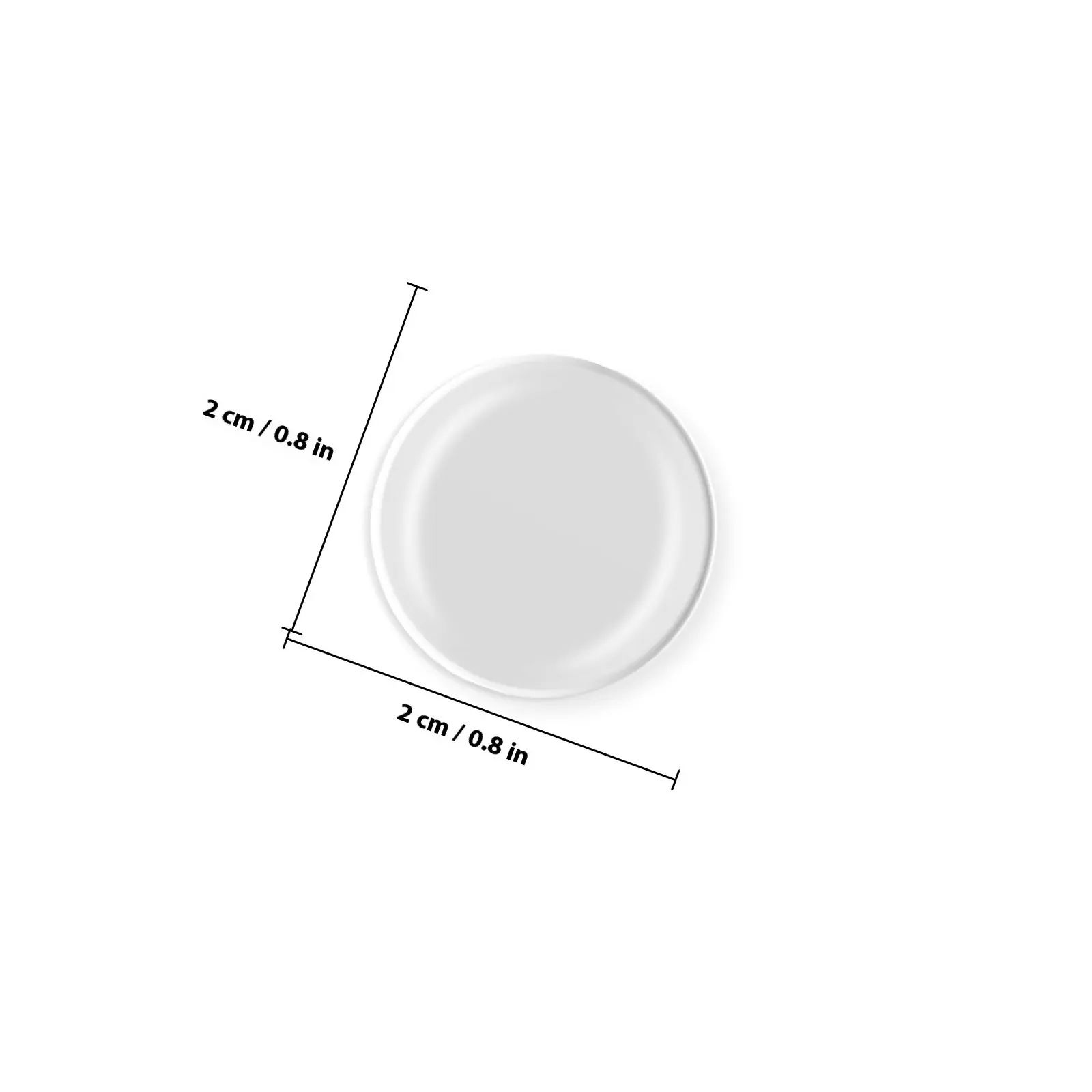 Clear Silicone Cabinet Bumpers 36Pcs Adhesive Nonslip Pads for Glass Tables Furniture Protection