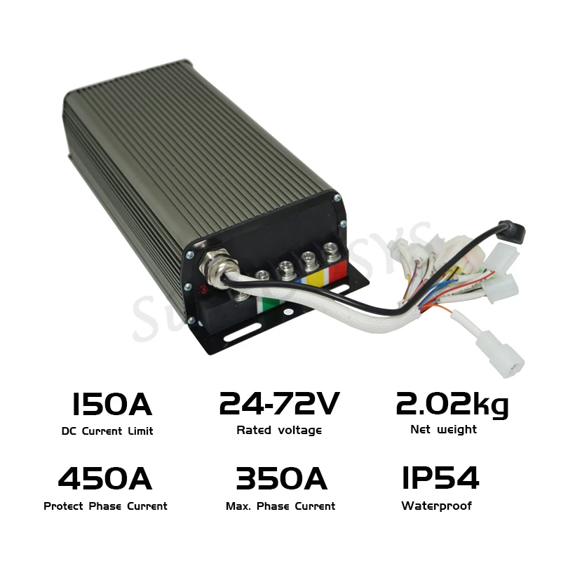 SVMC72150 V2 Sabvoton 72V 150A Programmable Controller FOC for 3000W E-Motorcycle  E-Scooter 72V 150A with Bluetooth - view 5