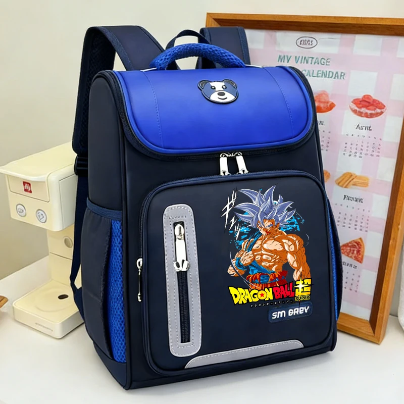 

Dragon Ball Backpacks Anime Son Goku Large Schoolbags Cartoon Book Shoulders Bags New Boys Girls School Stationary Supplies Gift