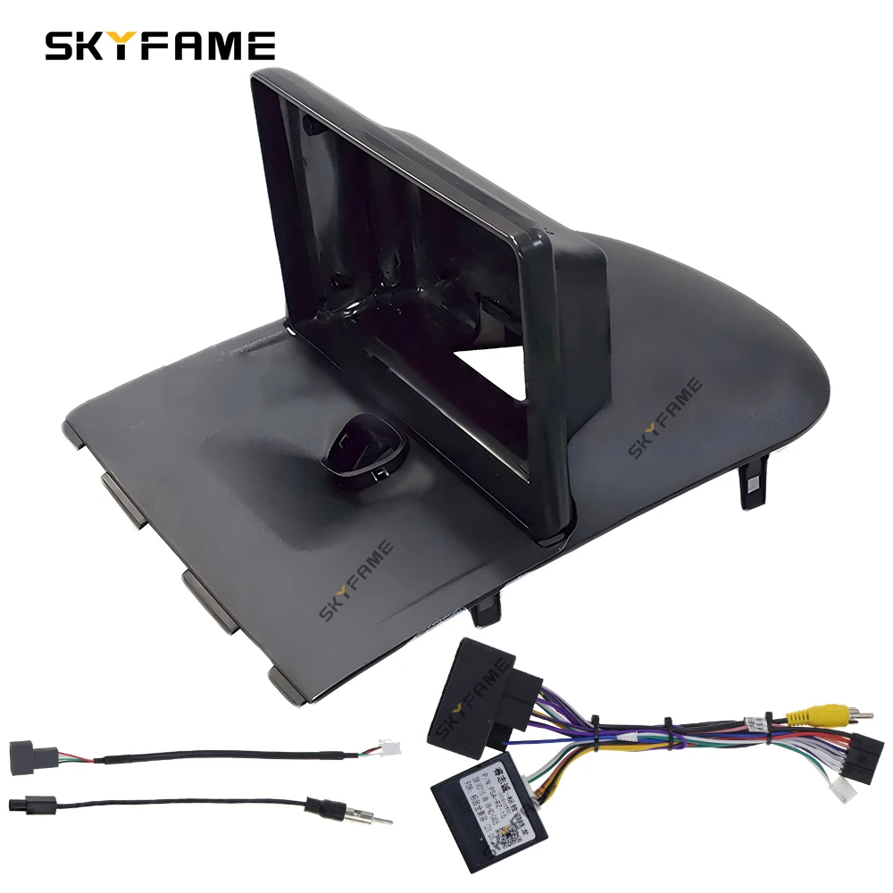 SKYFAME Автомобильная рамка, адаптер для фасции, комплект панели для радиоприемника Android Peugeot Expert 2, Citroen Jumpy Fiat Scudo Toyota Proace