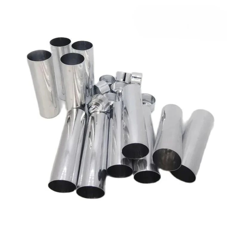 A Set /50pcs Lab Empty Aluminum Cartridge Cylinder with Cap 25mm X 45mm-120mm Dentistrys Tools Lab Material for Technician