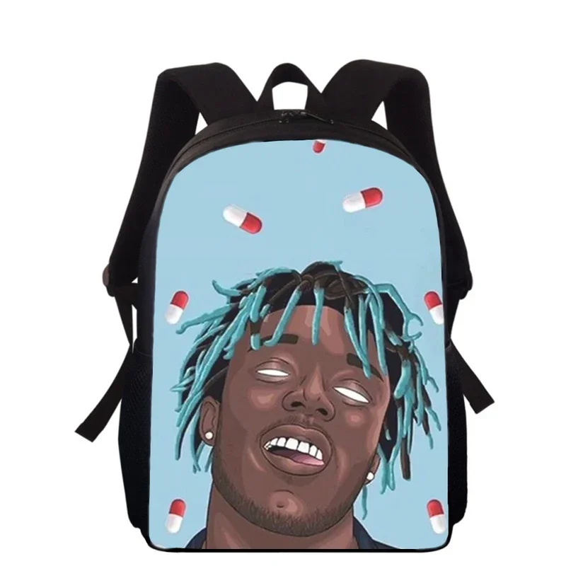 Lil Uzi Vert-Sac à Dos d'École Primaire pour Garçon et Fille, avec Impression 3D, 16 Pouces