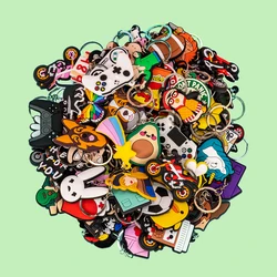 10/20/50/100PCS Random Style Keychains for Kids Gifts Cute Animal Cartoon Anime Religion Car Key Accessories Women Men Keyrings