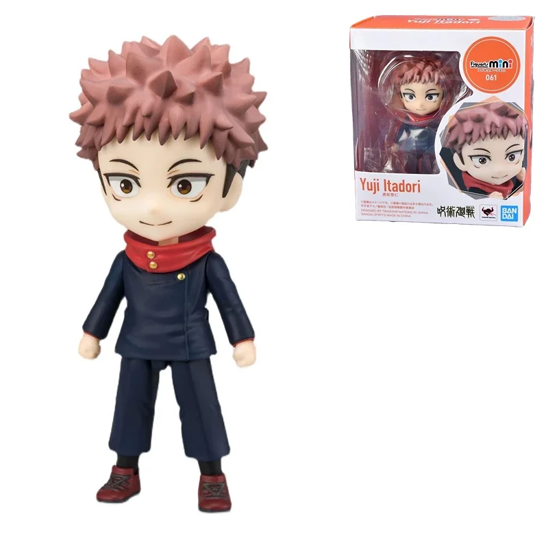 In Stock Original Genuine Bandai Figuarts Mini Q Version Jujutsu Kaisen Character Action Figure Anime Collectible Model Toy Gift