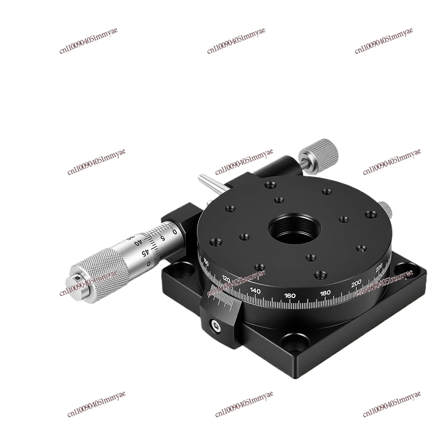 R-axis rotary slide manual precision fine-tuning platform angular displacement