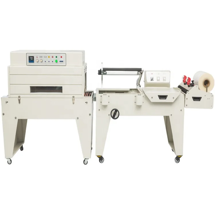 Semi Automatic POF Film Plastic Packing Machine for Exercise Book Heat L Bar Sealer Shrink Wrapping Packing Machine