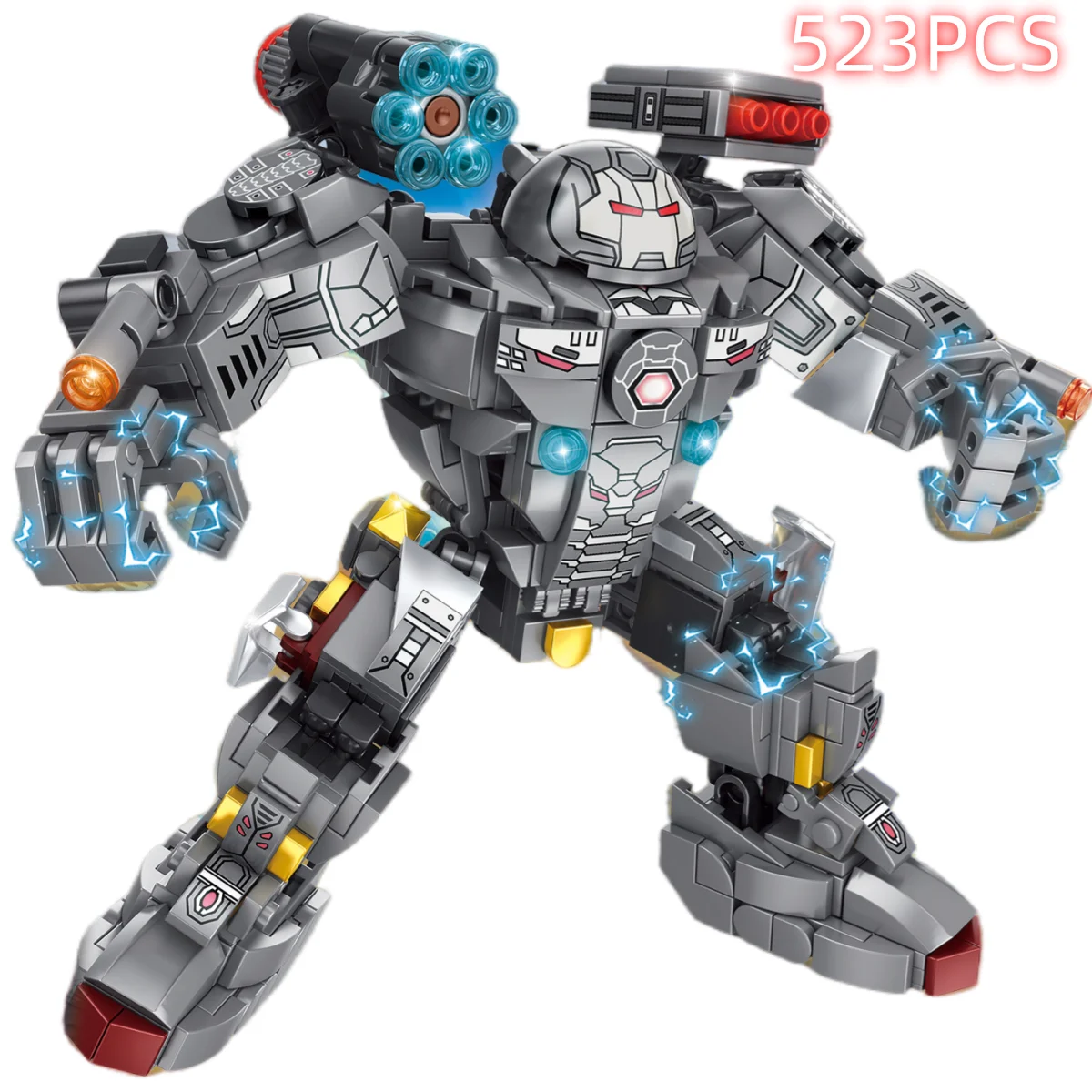 Building Blocks Mini Model Figures Compatible Marvel Spiderman Iron Man Venom Captain Hawk Deadpool Technic Armor City Gift Toys