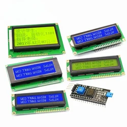 10pcs LCD1602 LCD 1602 2004 12864 module Blue Green screen 16x2 20X4  HD44780 Controller blue black light LCD Display Module