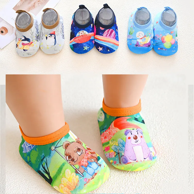 

Baby Floor Socks Autumn Winter Anti Slip Soles Shoes for Kids Children's Home Shoes Indoor Baby Anti Slip Socks Toddler Socks