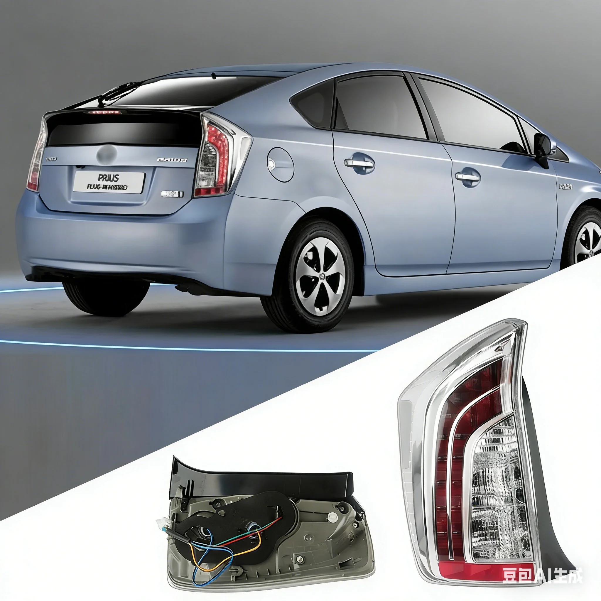 For Toyota Prius 2010 2011 2012 Rear Tail Light Assembly Left Right Brake Lamp Reverse Light Turn Signal Light Car Accessories