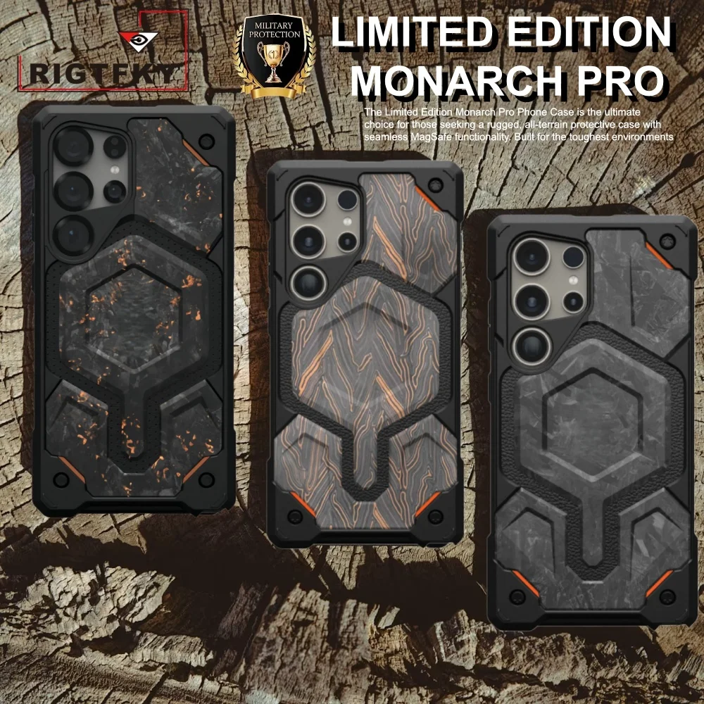 

Heavy Military Mixed Armor Shockproof Phone Case For Samsung Galaxy S26 Plus S25 S24 S23 Ultra Magnetic Rugged Protective Cover