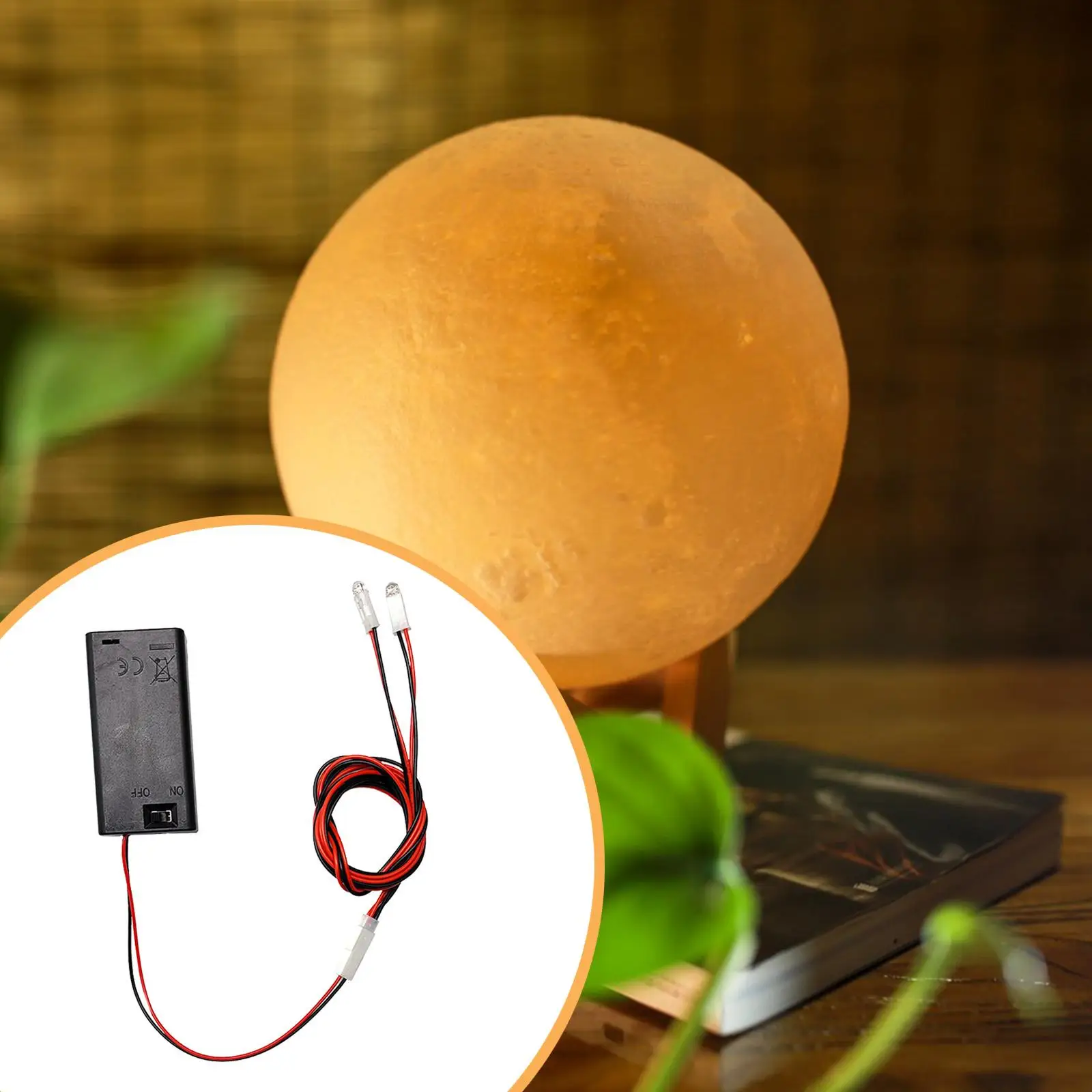 Dollhouse Lighting Kit,Small,LED Lamp Beads,Furnitures,Doll House Accessory,Battery Box with Mini LED Lamp Miniature LED Lights