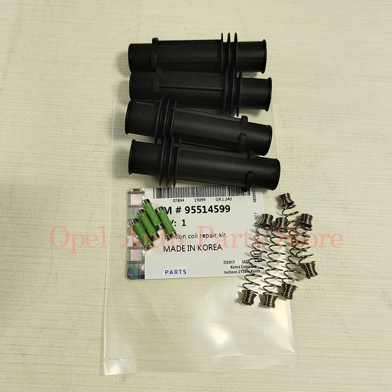 1set Ignition Coil Pack Spring Repair Kit For Chevrolet Aevo Opel Adam Astra Cascada Corsa Meriva Zafira 95514599