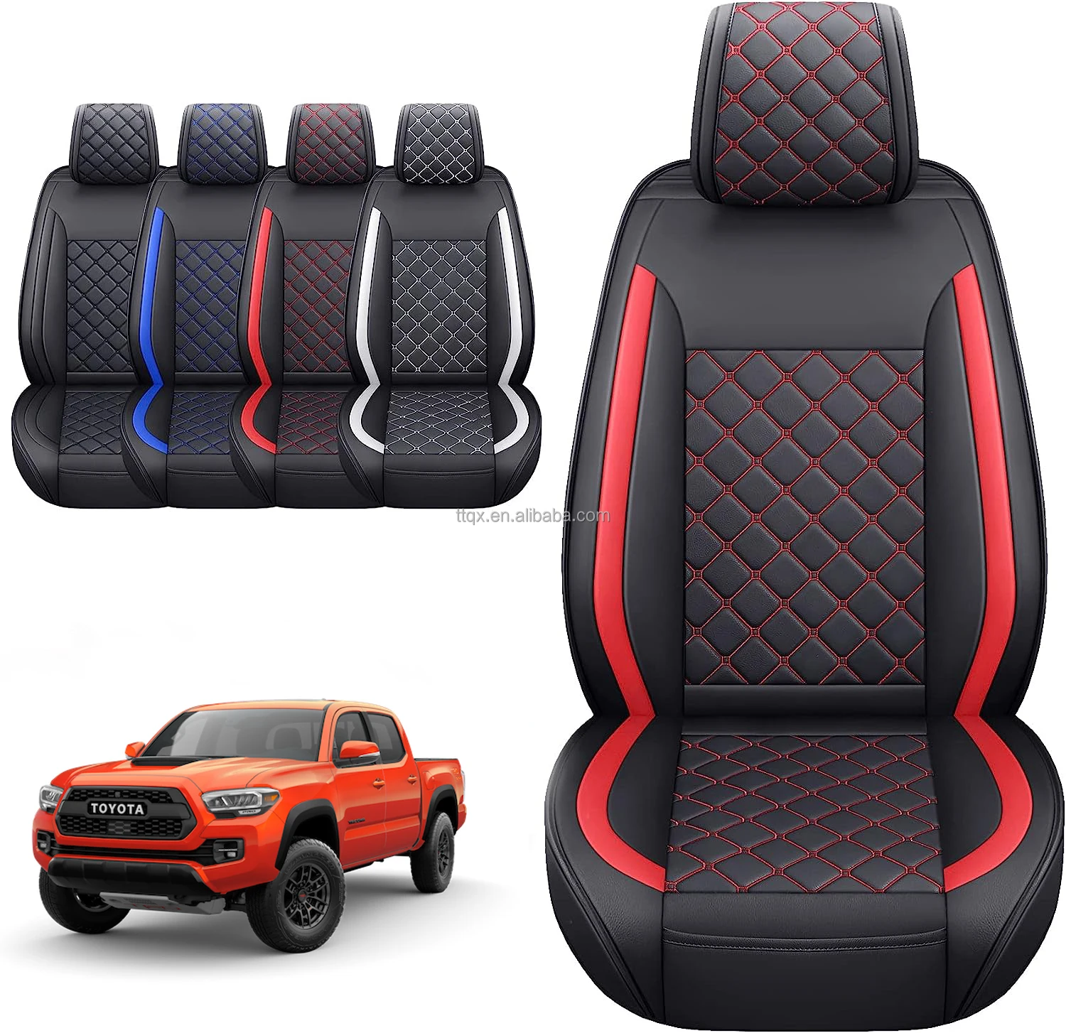 

Waterproof Vehicle Cushion Cover High Quality Leather Original Full Set Custom Car Seat Covers For Tacoma 2005-2024