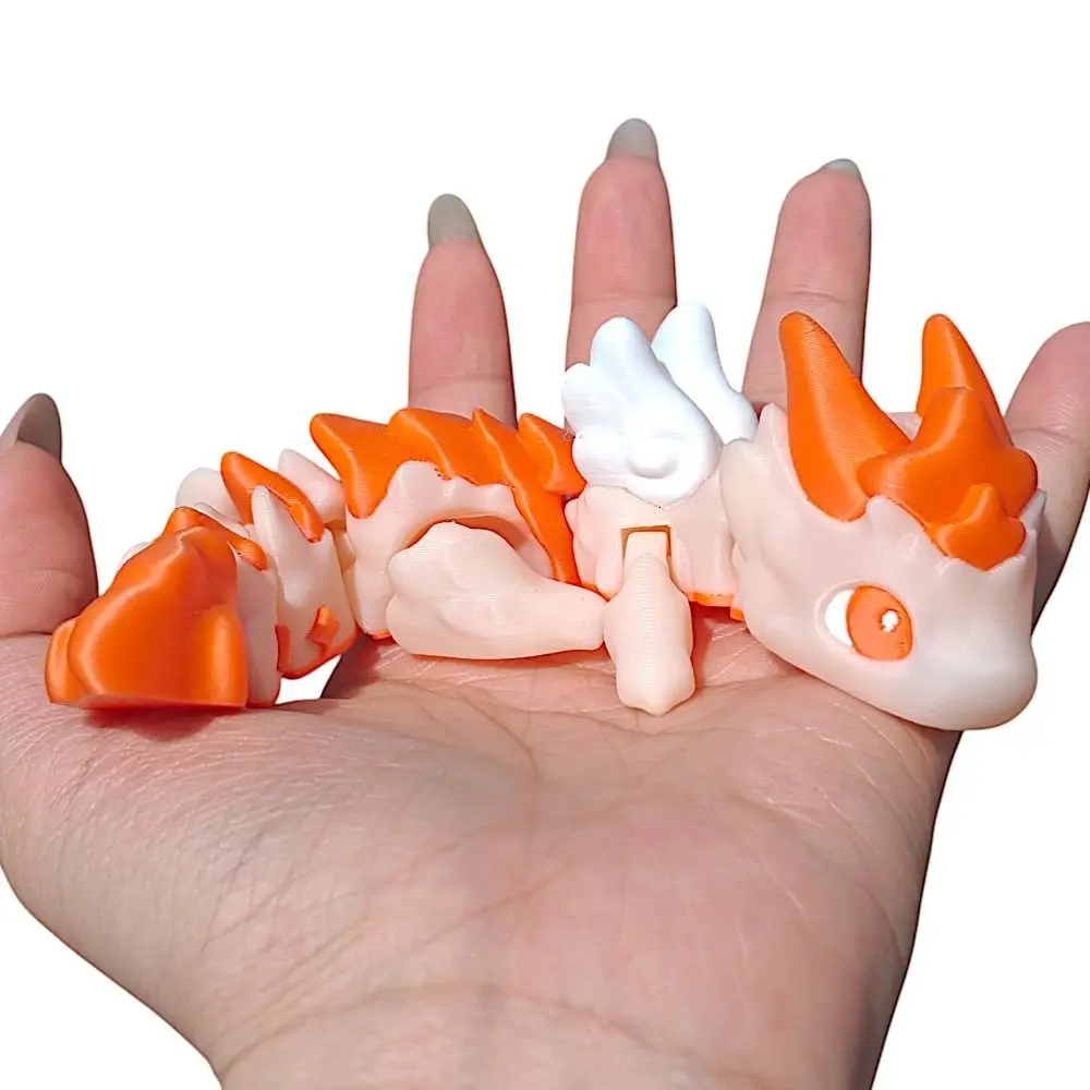 움직일 수있는 관절 드래곤 장식 현실적인 만화 3D 인쇄 드래곤 모델 인형 수공예품 드래곤 조각 어린이