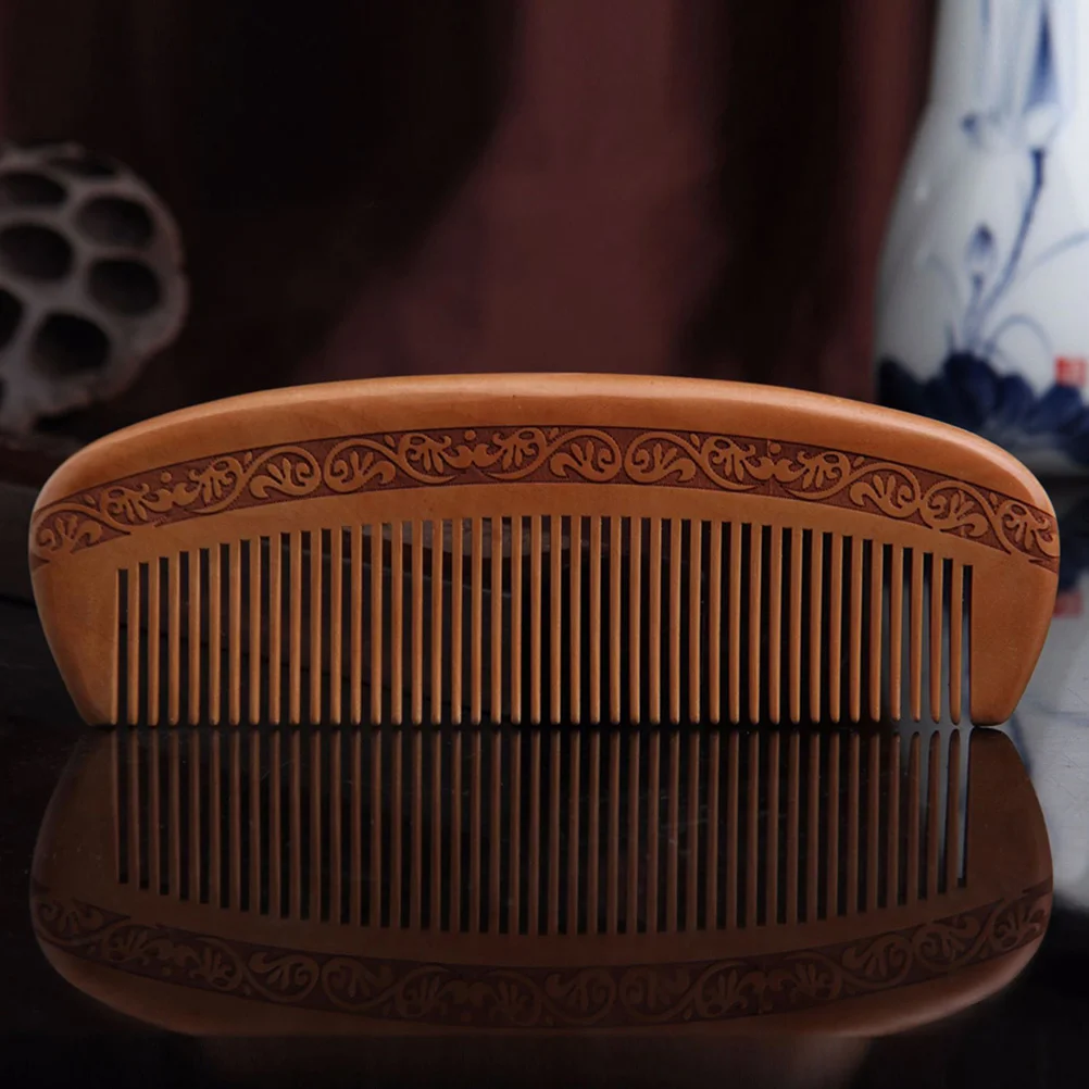 

4 Pcs Detangler Kit Comb Hair Styling Vintage Woman Carving Combs for Men